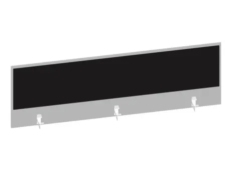 cache de banque d'accueil p. table de bureau MP-gris clair BN8033-noir