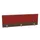 opzetpaneel bureau aanbouw achter NV bruin hickory BN4011-rood 1800mm