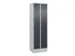 locker voor scheiding van kleding,HxBxD 1950x600x500mm,2vak
