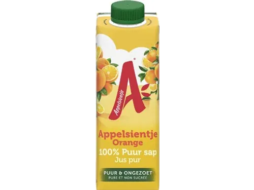 Sinaasappelsap Orange Pak 33CL 8X Drankkartons