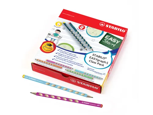 Potlood STABILO Easygraph grafiet 325 HB classpack 48 stuks