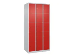 lockerkast,HxBxD 1850x900x500mm,3x5vakken,vak B 300mm,cil.-slot