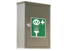 armoire kit lave-yeux p. poussière/saleté HxlxP 355x265x100mm