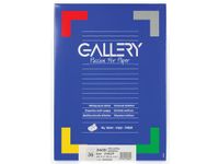Gallery Witte Etiketten 48.9x29.6 mm Rechte Hoeken