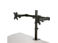 Monitorarm 2 Schermen Zwart