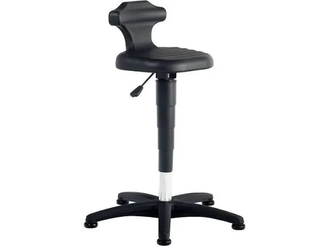 Siège assis-debout assise 510-78mm mousse PU noir