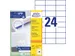 Etiquette Avery Zweckform 3475 70x36mm blanc 4800 pièces