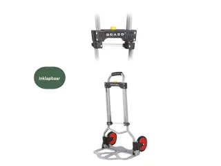 Steekwagen BRASQ Inklapbaar HT60 incl. bagagespin 60Kg - 4