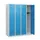 schoollocker,HxBxD 1530x1200x500mm,4vak,vak B 300mm,cil.-slot