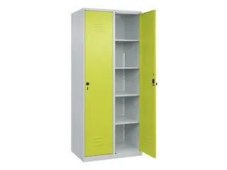 wasgoedverdeelkast,HxBxD 1850x800x500mm,vak B 400mm,draaigrendel - 2