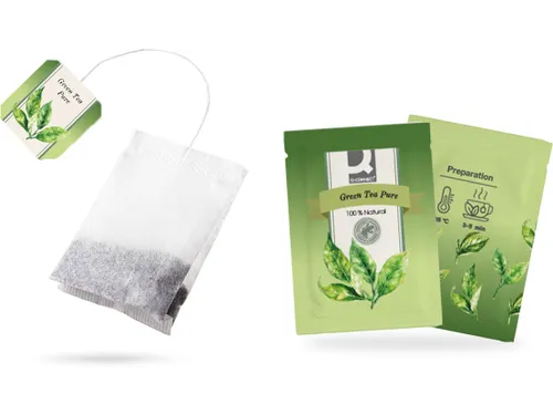 Q-connect thee Green tea pure doos van 20 zakjes a 1,5gram