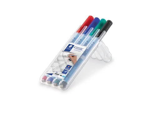 Viltstift Staedtler Lumocolor 305 non permanent correctable M ass 4st