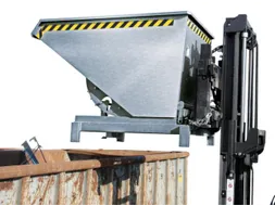 Zwaarlast-kiepbak,HxLxB 1230x1755x1880mm,2,1m³,draagverm. 4000kg