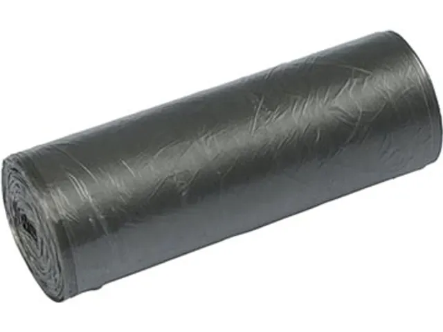 Deiss Vuilniszak 50x60cm 33L HDPE Grijs Rol van 50 stuks