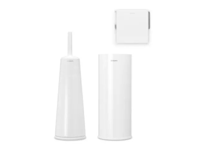 ReNew Toiletaccessoire-set, Brabantia Wit