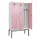 locker voor scheiding van kleding,HxBxD 2120x1200x500mm,3vak