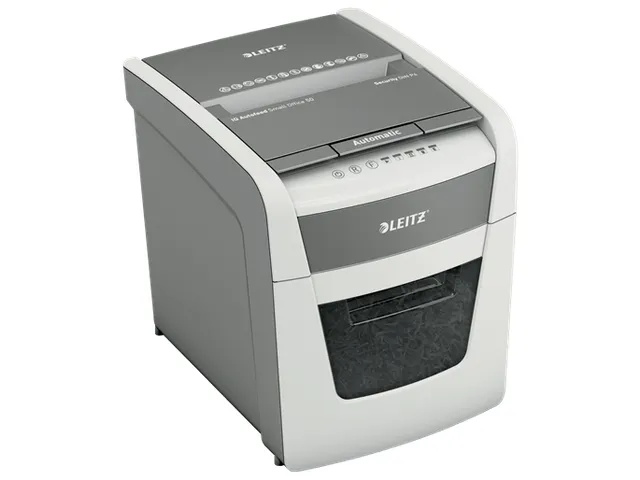 Papiervernietiger Leitz IQ Auto+ Small Office 50X P4 snippers 4x28mm
