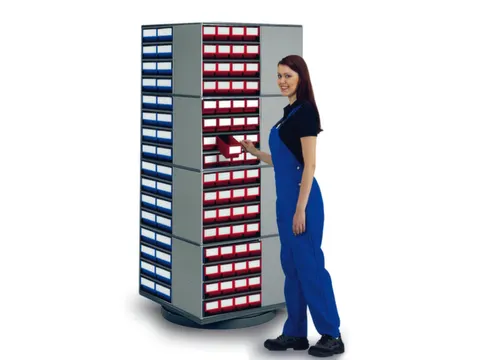 Draaistandaard Voor Bakkenunits Leeg Voor 16x300mm Diepe Units