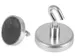 crochet,Ø 36mm,argent,acier inoxydable/ferrite dure