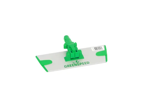Vlakmopplaat Greenspeed Q-line Velcro 23cm groen