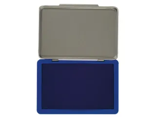 Stempelkussen 90x55mm Blauw - 5