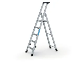 Boktrap Aluminium H 1 05M L 1 80M 5Treden Incl. Platform - 2