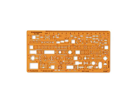 Sjabloon Standardgraph voor hydraulische en pneumatische bedienings- e