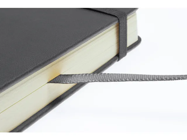 Schetsboek Kangaro A5 cold grey PU HC 80 vel 140gr roomwit met elastie