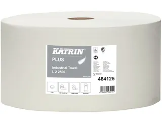 Katrin 464125 Plus Industrierol 2-laags Wit 2500 Vel op Rol - 1