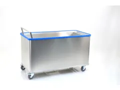 aluminium bakwagen,draagverm. 130kg,laadvl. LxB 1400x700mm,615l