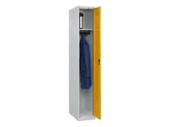 locker,HxBxD 1850x300x500mm,1vak,vak B 300mm,cil.-slot,staand op vloer