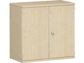 kantoorkast,HxBxD 770x800x430mm,decor romp noten,decor front noten - 1