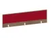 cache de banque d'accueil p. table de bureau NT-cerise BN4011-rouge