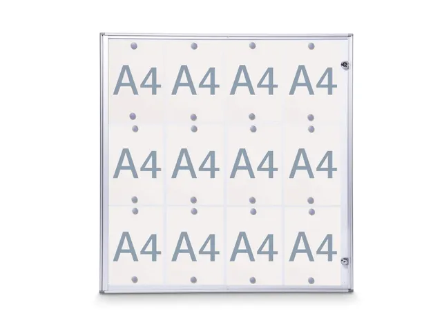 Vitrine Maulextraslim 12xa4 Aluminium