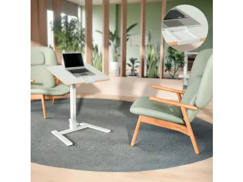 Zit-Sta bureau Leitz ergo compact inklapbaar 460x740x650mm wit