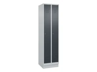 locker,HxBxD 1950x500x500mm,2vak,vak B 250mm,cil.-slot,sokkel - 1