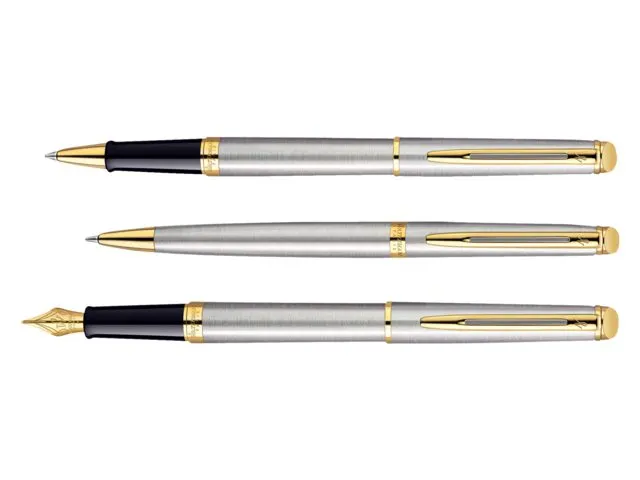 Stylo plume Waterman Hémisphère Stainless Steel GT Fin