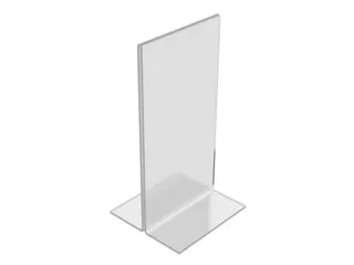 Europel Kaarthouder T-standaard 105 x 210 mm Staand Acryl - 5