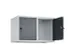 armoire superposable,p. Armoire vestiaire,2compart.