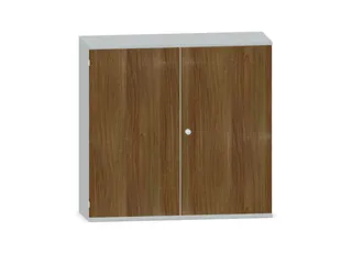 Kantoorkast 1150x1200x430mm Decor Romp Lichtgrijs Decor Front Noten - 1