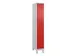 locker voor scheiding van kleding,HxBxD 1950x300x500mm,1vak