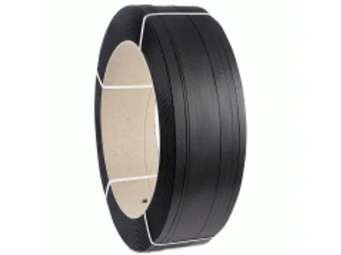 Omsnoeringsband PP 12.0x0.63mmx3000mtr Zwart Diameter 406mm