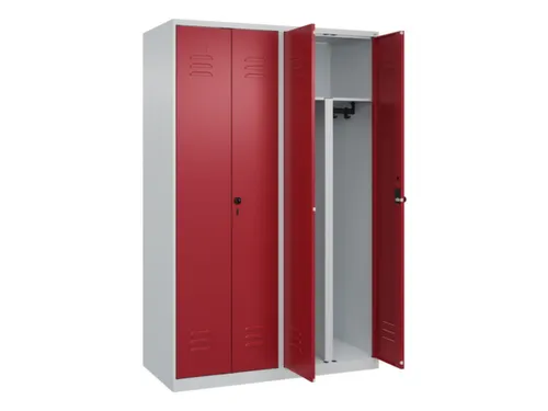 PBM-locker,HxBxD 1850x1200x500mm,4vak,vak B 300mm,draaigrendel