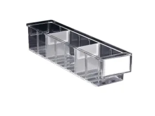 Dwarsverdelers B 132mm Voor Transparante Assortimentsdoos Polystyreen - 1