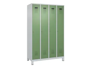 locker voor scheiding van kleding,HxBxD 1950x1200x500mm,4vak - 2