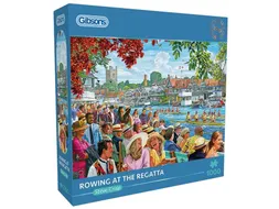 Puzzel Gibsons Rowing at the Regatta 1000 stukjes