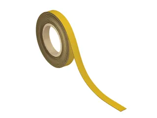 Magneetband MAUL beschrijf- wisbaar 10mx20mmx1mm geel - 1