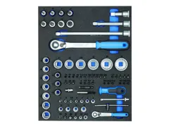 TS CT2-D19-D20 Dopsleutelset 1/4 inch+1/2 inch in 2/4-controlemodule