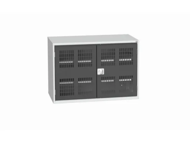 universele kast,HxBxD 800x1300x550mm,2xStalen bodem,draaigrendelslot