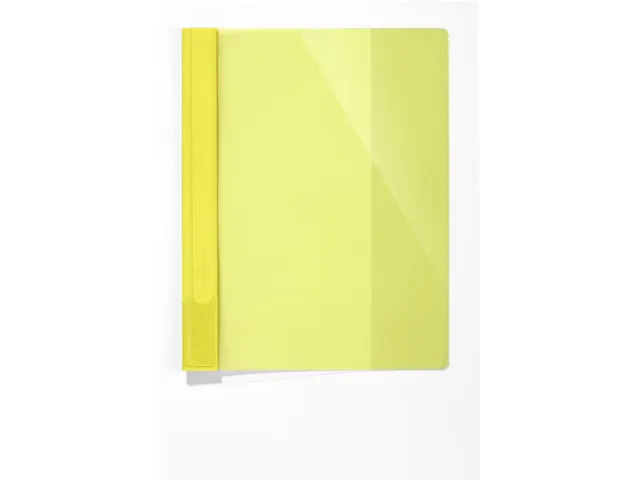 Snelhechtmap Duralux A4 3-Delig Geel